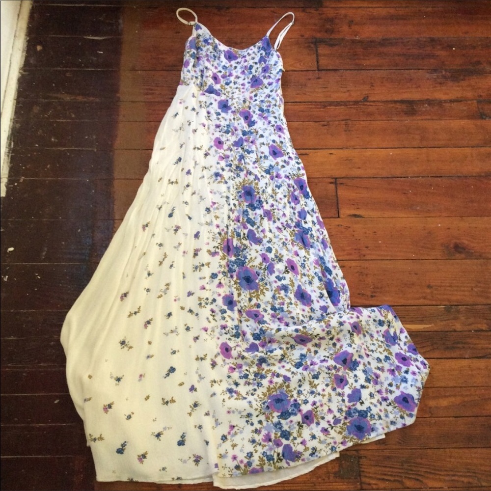 Pretty floral maxi